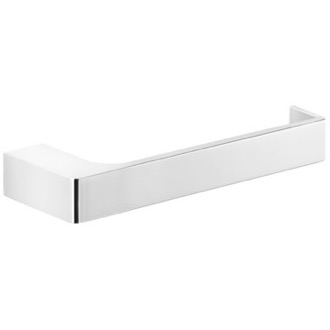 Gedy 2839-14 By Nameek's Malta Toilet Paper Holder, Modern, Matte Black,  With Shelf - TheBathOutlet