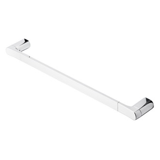 Towel Bar 26 Inch Wall Mounted Chrome Towel Bar Geesa 4507-02-60