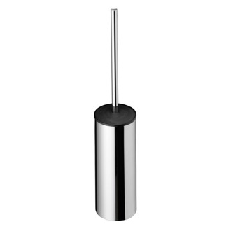 Toilet Brush Round Wall Mounted Chrome Toilet Brush Geesa 4511-02
