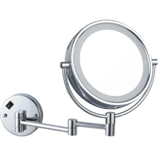 Makeup Mirror Makeup Mirror, Lighted, Wall Mounted, 7x, Chrome Nameeks AR7705-CR-7x