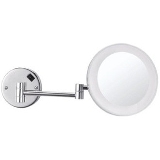 Makeup Mirror Round Wall Mounted 3x Makeup Mirror with LED, Hardwired Nameeks AR7706