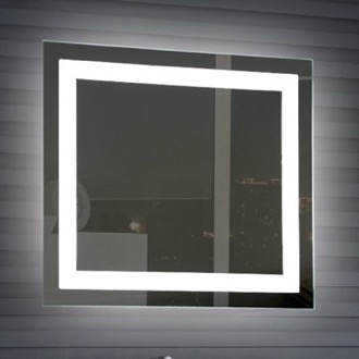 Luxury Bathroom Vanity Mirrors Nameek S 24 X 28 Inch Illuminated Vanity Mirror