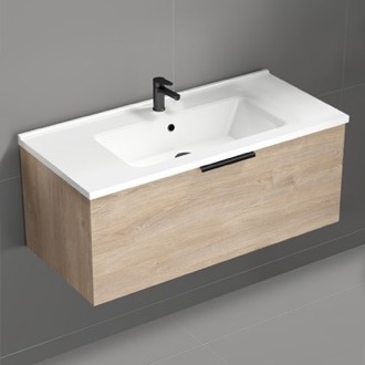 Bathroom Vanity Modern Bathroom Vanity, Floating, 40