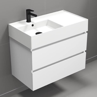 Bathroom Vanity Floating Bathroom Vanity, 32