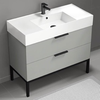 Bathroom Vanity Free Standing Bathroom Vanity, Modern, 40