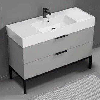 Bathroom Vanity Modern Bathroom Vanity, Floor Standing, 48