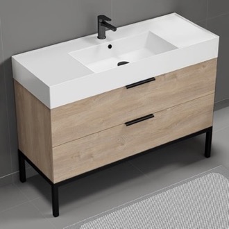 Bathroom Vanity Modern Bathroom Vanity, Free Standing, 48