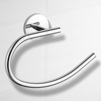 Towel Ring Modern Chrome Towel Ring Nameeks NCB65
