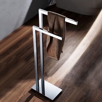 Towel Stand Towel Stand, Chrome, Floor Standing Nameeks NFA015