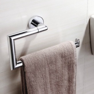 Towel Ring Modern Polished Chrome Towel Ring Nameeks NNBL0042