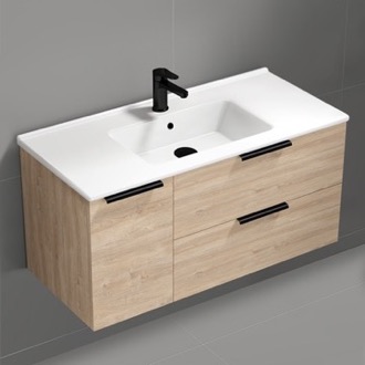 Bathroom Vanity Wall Mounted Bathroom Vanity, Modern, 40