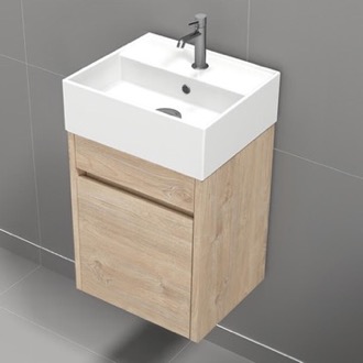 Bathroom Vanity Small Vanity, Floating, Modern, 16