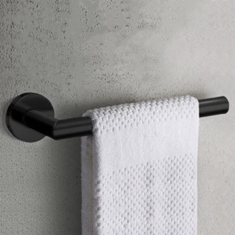 Towel Bar 9 Inch Matte Black Towel Bar Nameeks NFA055