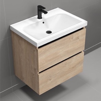 Bathroom Vanity Modern Bathroom Vanity, Wall Mount, 26