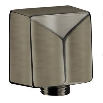 Wall Outlet Squared Satin Nickel Water Punch Connection Remer 309SUS-NP