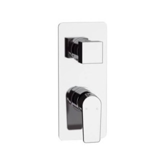 Diverter Chrome Wall Mounted Diverter, Rough-In Valve Included Remer D93