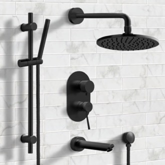 Square Rain Shower Head MTYLX Water-Tap Bath Shower Systems Shower Faucets Set Wall Mounted Bathroom Shower System,Chrome,Chrome Button Tatic Main Body Square Rain Shower Head MTYLX Water-Tap Bath Shower Systems Shower Faucets Set Wall Mounted Bathroom Shower System,Chrome,Chrome Button Tatic Main Body