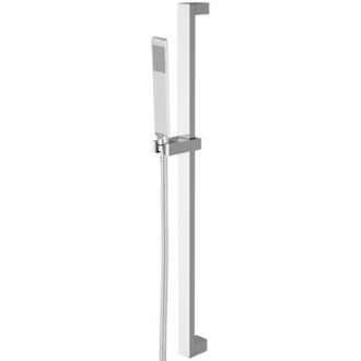 Sliding Rail Hand Shower Set 27 Inch Sliding Rail Hand Shower Set With Sleek Hand Shower Remer 317Q-317RR