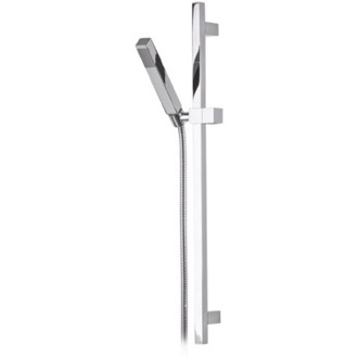 Sliding Rail Hand Shower Set 28 Inch Sliding Rail Hand Shower Set With Sleek Hand Shower Remer 317S-317SS