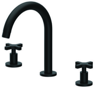 Bathroom Faucet Matte Black Widespread Bathroom Faucet Remer DL13PUSNL-NO