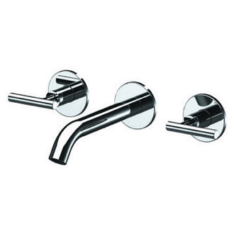 Bathroom Faucet Chrome Wall Mounted Widespread Bathroom Faucet Remer XF14PLNL-CR