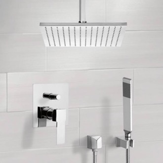 Shower Faucet Shower System with Ceiling 12