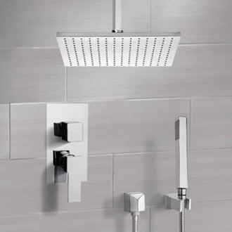 Shower Faucet Shower System with Ceiling 12