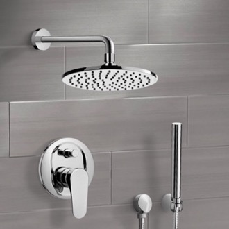 Shower Faucet Shower System with 8