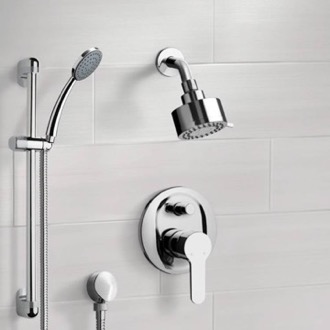Shower Faucet Shower System with Handheld, Shower Faucet Set Remer SFR13