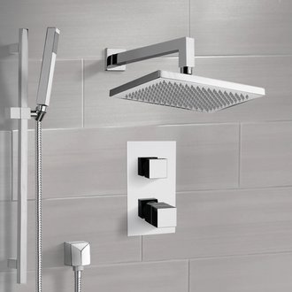 Shower Faucet Thermostatic Shower System with 9.5