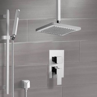 Shower Faucet Shower System with Ceiling 9.5