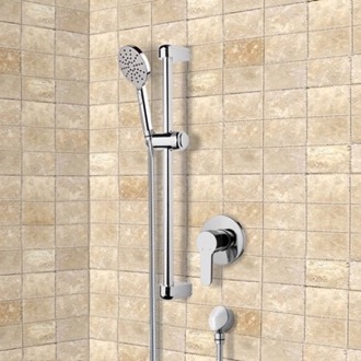Shower Faucet Sliding Rail Hand Shower Set Remer SR035