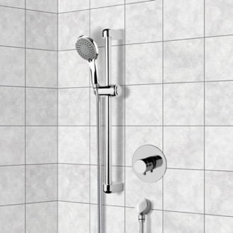 Shower Faucet Thermostatic Sliding Rail Hand Shower Set Remer SR047