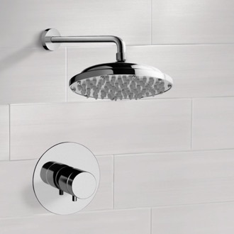 Shower Faucet Thermostatic Rain Shower Faucet Set Remer SS1033