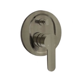 Diverter Satin Nickel Wall Mounted Diverter, Rough-In Valve Included Remer W09NP