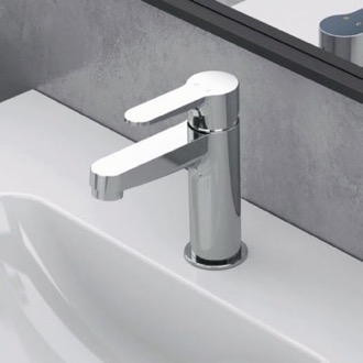 Bathroom Faucet Chrome Single Hole Bathroom Faucet Remer W11USNL-CR
