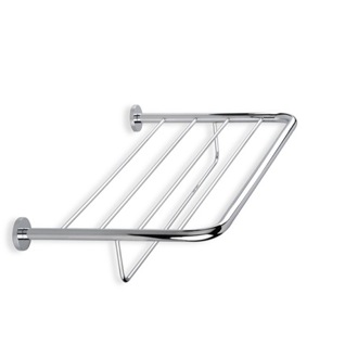 Train Rack Wall Mounted Chrome or Satin Nickel Towel Rack StilHaus 786