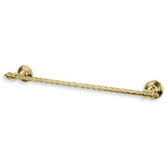 Towel Bar Towel Bar, 24 Inch, Classic-Style, Gold Brass, 24 Inch StilHaus G05-16