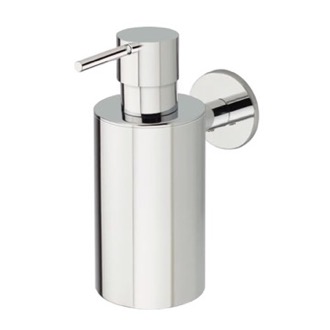 Soap Dispenser Soap Dispenser, Wall Mounted, Round, Brass StilHaus ME30