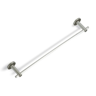 Towel Bar Satin Nickel 18 Inch Towel Bar Made in Brass StilHaus VE45-36