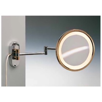 Makeup Mirror Makeup Mirror, Lighted, Wall Mounted Windisch 99250/D