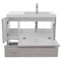 Wall Mounted Bathroom Vanity, Modern, 31