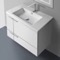Bathroom Vanity, Wall Mount, Modern, 31