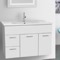 Floating Bathroom Vanity, Modern, 34