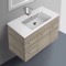 Floating Bathroom Vanity, Modern, 34