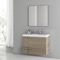 Wall Mounted Bathroom Vanity & Sink, Modern, 31