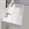 Trough Ceramic Wall Mounted or Drop In Sink