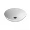 Round White Ceramic Vessel Sink