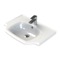 Rectangular White Ceramic Wall Mounted or Drop In Sink