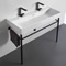 Double Trough Console Sink, 40